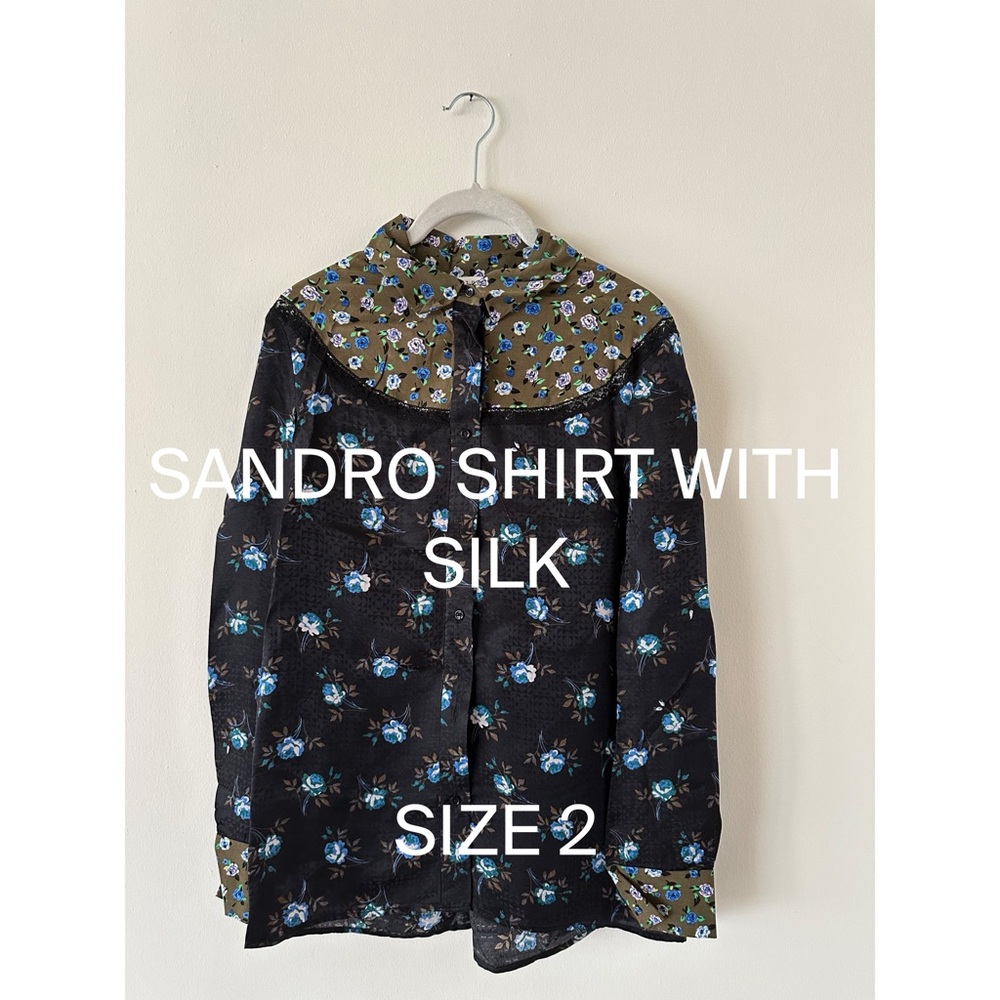Sandro Paris Flattering Shirt